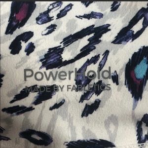 Fabletics Powerhold White Leopard Print Leggings